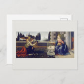 POSTKARTE: LEONARDO DA VINCI: DIE JAHRESZEIT POSTKARTE (Vorne/Hinten)