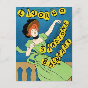 Postkarte: Leonetto Cappiello - Liverno Postkarte