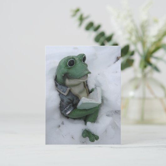 Postkarte lesen (Stehend Vorderseite)