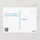 Postkarte - LGBT Bright & Fun Geburtstag (Rückseite)