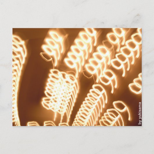 Postkarte - Lichter "9" (Vorderseite)