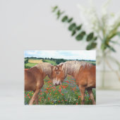 Postkarte "Liebe auf der Wiese" (Stehend Vorderseite)