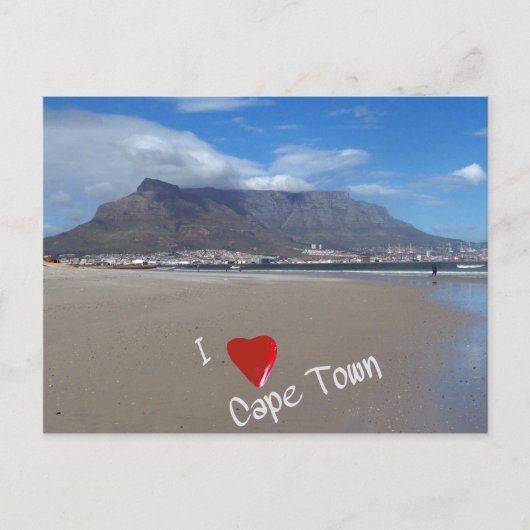 Postkarte Liebe Kapstadt (Vorderseite)