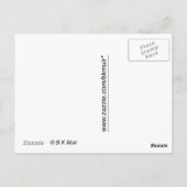 Postkarte - Lila Quiltmuster (Rückseite)