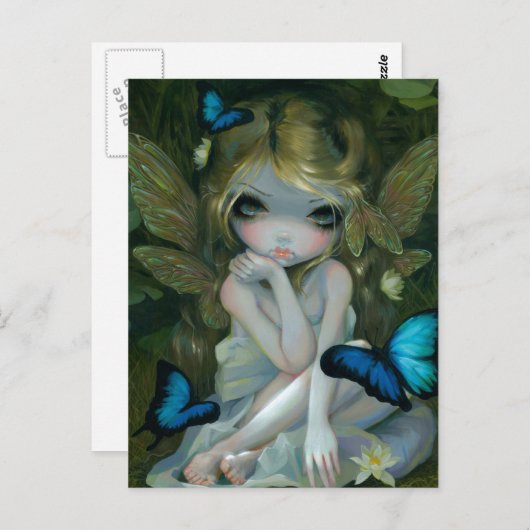 Postkarte "Lily" (Vorne/Hinten)