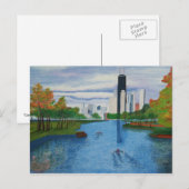 Postkarte "Lincoln Park - Chicago" (Vorne/Hinten)