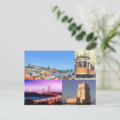 Postkarte Lissabon-Sammlung (Stehend Vorderseite)