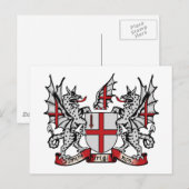 Postkarte London (Vorne/Hinten)