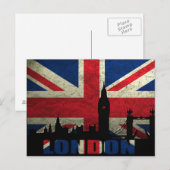 Postkarte London (Vorne/Hinten)