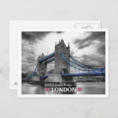 Postkarte "LONDON" (Vorne/Hinten)