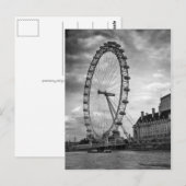 Postkarte "London Eye" (Vorne/Hinten)