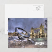Postkarte London Time (Vorne/Hinten)