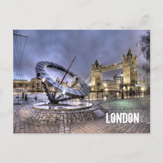 Postkarte London Time (Vorderseite)