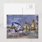Postkarte London Time (Vorne/Hinten)