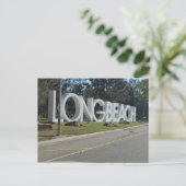 POSTKARTE LONG BEACH #2 (Stehend Vorderseite)