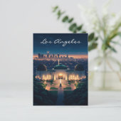 Postkarte Los Angeles (Stehend Vorderseite)