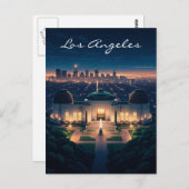Postkarte Los Angeles (Vorne/Hinten)