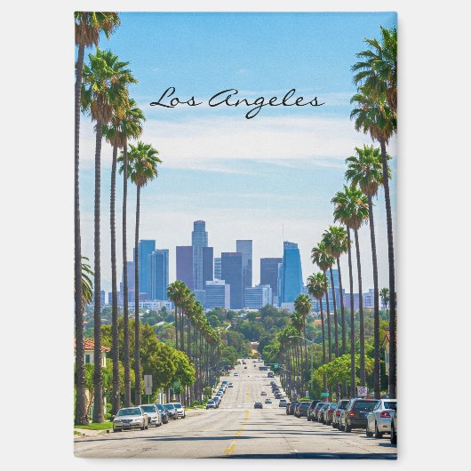Postkarte Los Angeles Street Magnet (Vorderseite)