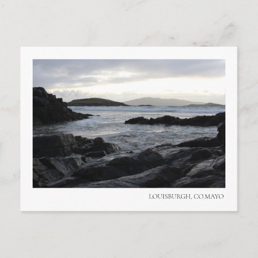 POSTKARTE: LOUISBURGH, CO.MAYO POSTKARTE (Vorderseite)