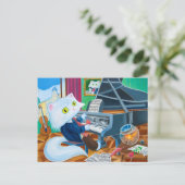 Postkarte "Ludwig van Cathoven" (Stehend Vorderseite)