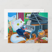 Postkarte "Ludwig van Cathoven" (Vorne/Hinten)