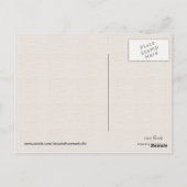 Postkarte | Luna Bondi | Strand von Bondi (Rückseite)