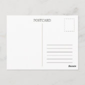 Postkarte. Lustige Kätzchen Postkarte (Rückseite)