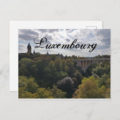 Postkarte Luxemburg (Vorne/Hinten)