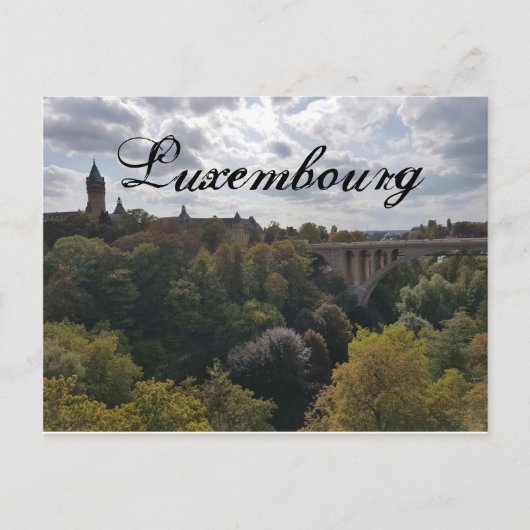 Postkarte Luxemburg (Vorderseite)