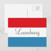 Postkarte Luxemburg (Vorne/Hinten)