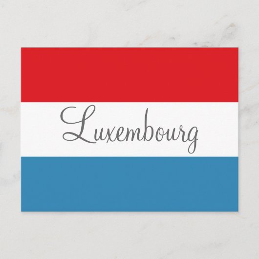 Postkarte Luxemburg (Vorderseite)