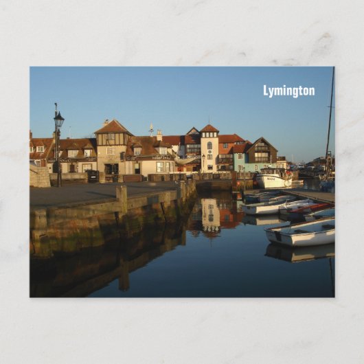 Postkarte Lymington (Vorderseite)