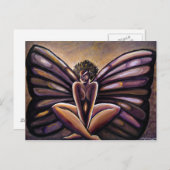 Postkarte Madame-Butterfly III (Vorne/Hinten)