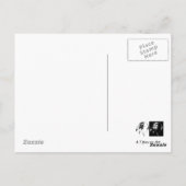 Postkarte Madame-Butterfly III (Rückseite)