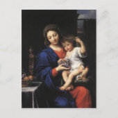 Postkarte Madonna und Kind (Vorderseite)