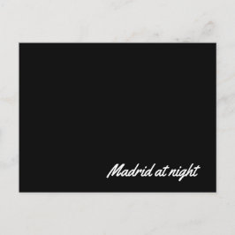 Postkarte Madrid
