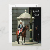 Postkarte Madrid (Vorne/Hinten)