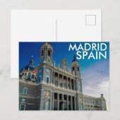 Postkarte Madrid, Spanien (Vorne/Hinten)