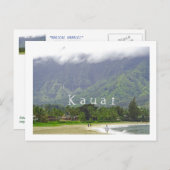 Postkarte, "MAGICAL HANALEI" (KAUAI) Postkarte (Vorne/Hinten)