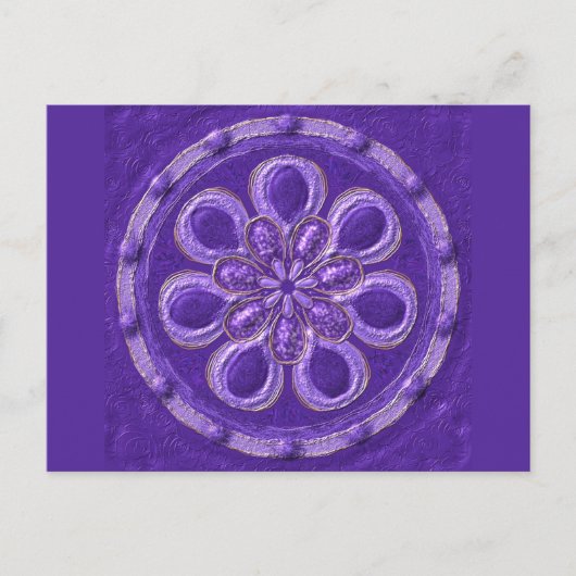 Postkarte MagicMandala EE Raphael (Vorderseite)