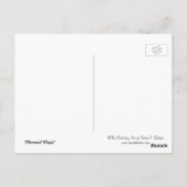 Postkarte "Magie der Magie der Meerjungfrau" (Rückseite)