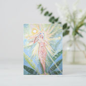 Postkarte "Mairy Art" - "Crystal Lights Fairy" (Stehend Vorderseite)