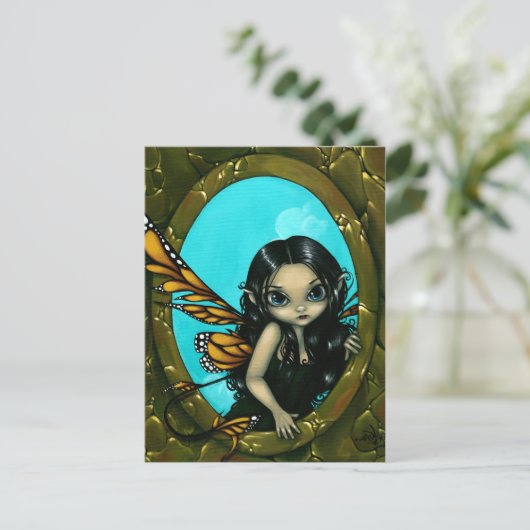 Postkarte "Mairy in My Window" (Stehend Vorderseite)