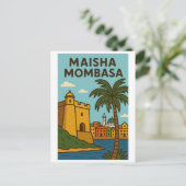 Postkarte - Maisha Mombasa (Stehend Vorderseite)