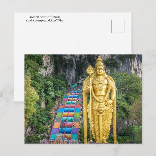 Postkarte Malaysia (Vorne/Hinten)