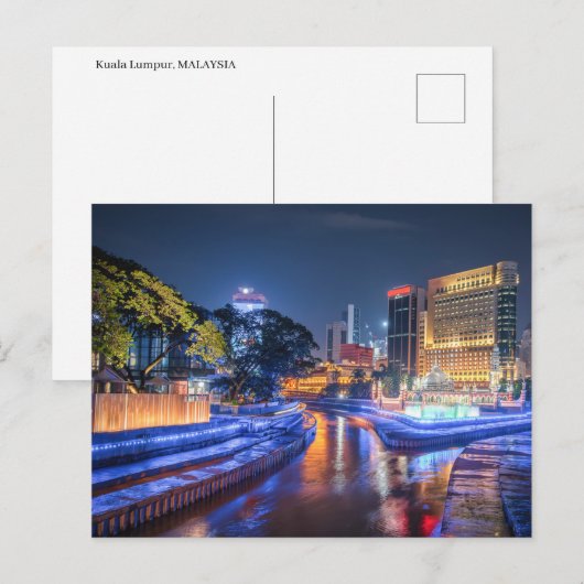 Postkarte Malaysia (Vorne/Hinten)