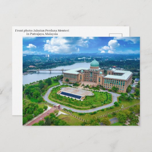 Postkarte Malaysia (Vorne/Hinten)