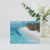 Postkarte Malediven (Stehend Vorderseite)
