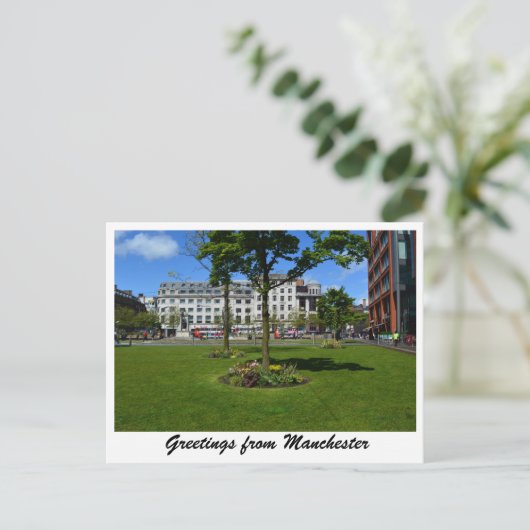 Postkarte Manchester (Stehend Vorderseite)