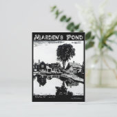 Postkarte Marden's Pond (Stehend Vorderseite)